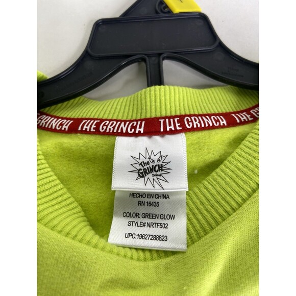 Dr. Seuss The Grinch Long Sleeve Sweatshirt Pants 2pc Set Outfit Boys Girls 3T - Picture 4 of 11